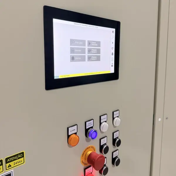 IHM com programação baseada em ISA-101